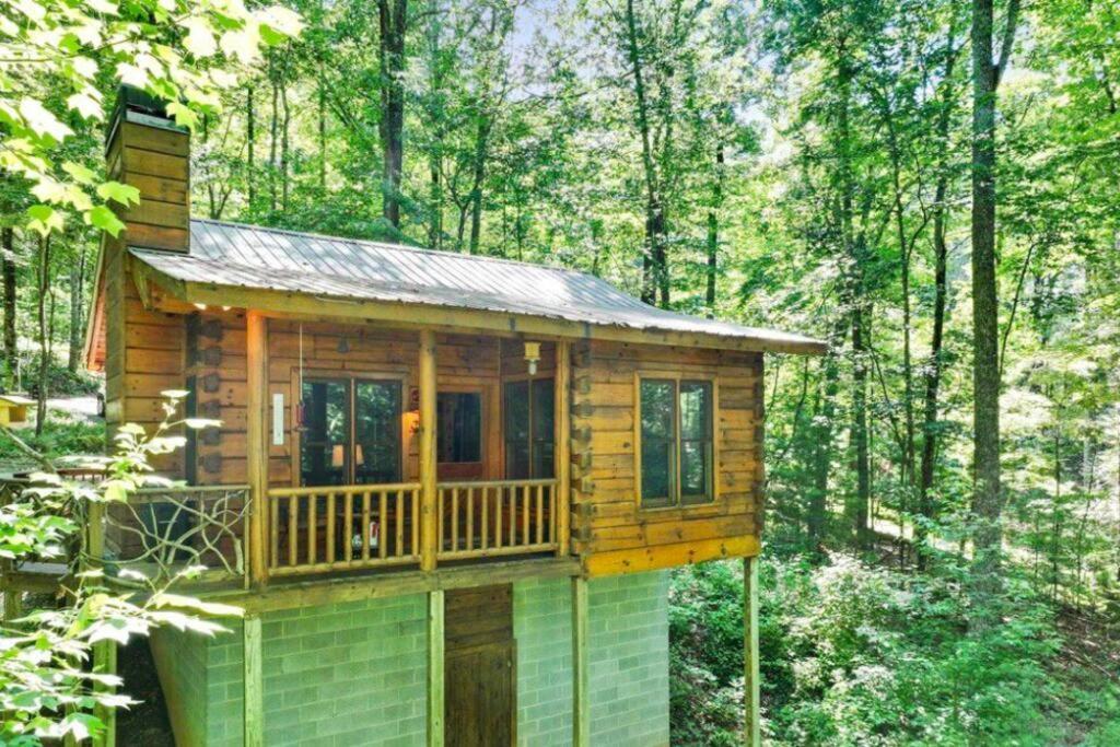 Open Studio Lodge At Little Rock Creek Cherry Log Luaran gambar